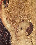 Duccio di Buoninsegna Crevole Madonna (detail) sdg oil on canvas